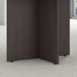 Bush Business Furniture 42W Round Conference Table With Wood Base In Storm Gray -office furniture sale 6d6d2871ed9a3e40056a1c1cc4868c7058