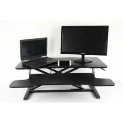 NETPATIBLES - IMSOURCING Sit To Standing Desk Converter - Black -office furniture sale 6d93c7c4eaf3fca4e902e4c48049c610b0