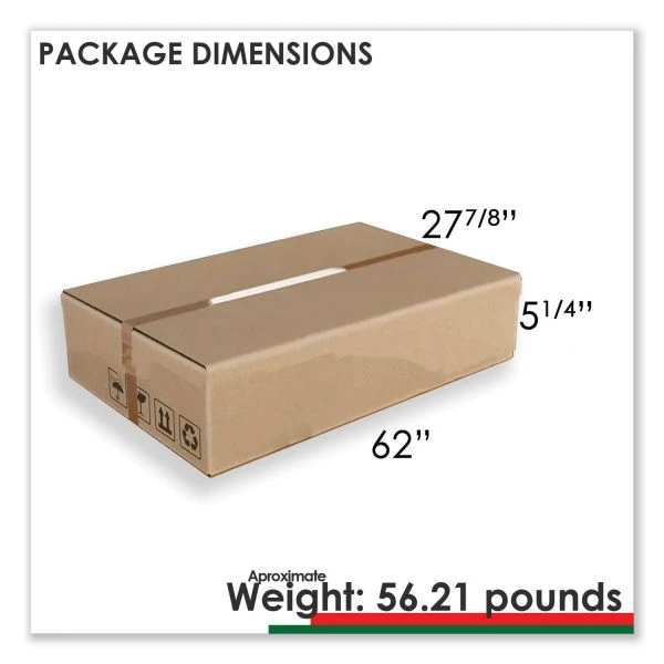 Linea Italia Urban Series Desk Workstation, 59" X 23.75" X 29.5", Ash 7 Linea Italia Urban Series Desk Workstation, 59" X 23.75" X 29.5", Ash - Image 7