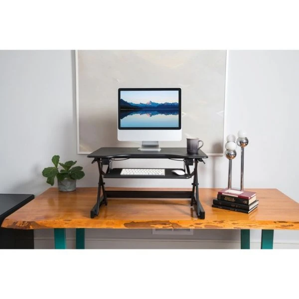 Lorell Adjustable Desk Riser Plus 6 Lorell Adjustable Desk Riser Plus - Image 6