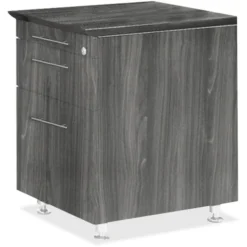 Safco Medina Laminate Pedestal, Left Or Right, 3-Drawers: Pencil/Box/File, Legal/Letter, Gray Steel, 15.5" X 18.13" X 26.63" -office furniture sale 6eb16227630adb6192ae71cea68f26fcb6