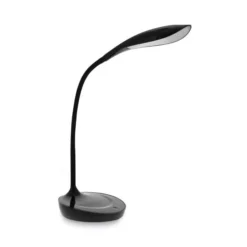 Bostitch Konnect Gooseneck Desk Lamp, Black