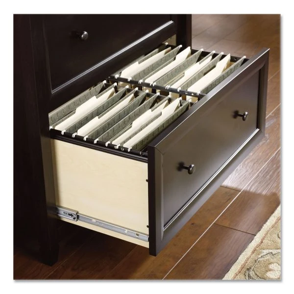 Sauder Edgewater Collection Lateral File Cabinet, 2 Legal/Letter-Size File Drawers, Estate Black, 33.25" X 23.5" X 29.38" 2 Sauder Edgewater Collection Lateral File Cabinet, 2 Legal/Letter-Size File Drawers, Estate Black, 33.25" X 23.5" X 29.38" - Image 2