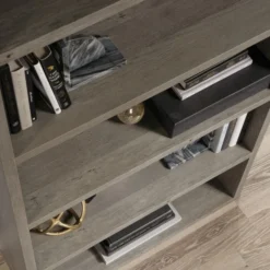 Sauder Optimum Bookcase, 73-1/2"H, 5 Shelves, Mystic Oak -office furniture sale 73222798670dfe9effde2aa7a1de2b57d8