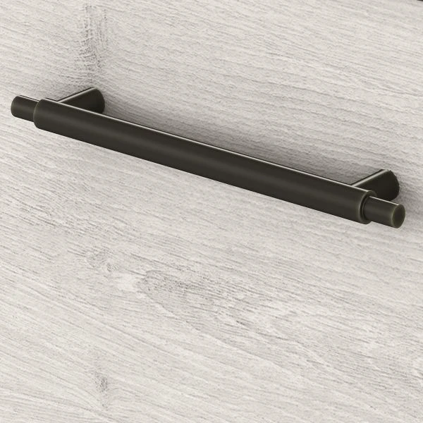 Bush Furniture Key West 60W L Shaped Desk With 2 Drawer Lateral File Cabinet In Linen White Oak 5 Bush Furniture Key West 60W L Shaped Desk With 2 Drawer Lateral File Cabinet In Linen White Oak - Image 5