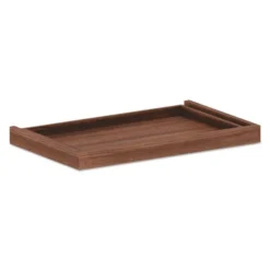 Alera Valencia II Series Center Drawer, Laminate, 24.5w X 15d X 2h, Modern Walnut