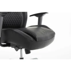Shaquille O'Neal Zephyrus Ergonomic Bonded Leather High-Back Executive Chair, Black -office furniture sale 7406f8f7695ae5dbca39c42afcce2bd84d
