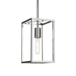 Cuadro 6" Wide Open-Framed Pendant In Nickel/No Shade 9 Cuadro 6" Wide Open-Framed Pendant In Nickel/No Shade -office furniture sale 742d9e5acbbd28f58dbcd269febad5595e