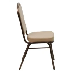Flash Furniture HERCULES Series Crown Back Stacking Banquet Chair With Tan Vinyl And 2.5'' Thick Seat - Copper Vein Frame 8 Flash Furniture HERCULES Series Crown Back Stacking Banquet Chair With Tan Vinyl And 2.5'' Thick Seat - Copper Vein Frame -office furniture sale 748522dd2d8f07c2170f42da67076bf2cd