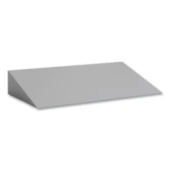Safco Triple Sloped Metal Locker Hood Addition, 36w X 18d X 6h, Gray, Ships In 1-3 Business Days