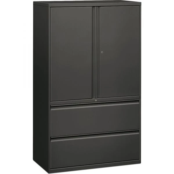 HON Brigade 800 Series Lateral File Cabinet, Letter/Legal/A4, 42" Wide, Charcoal 1 HON Brigade 800 Series Lateral File Cabinet, Letter/Legal/A4, 42" Wide, Charcoal