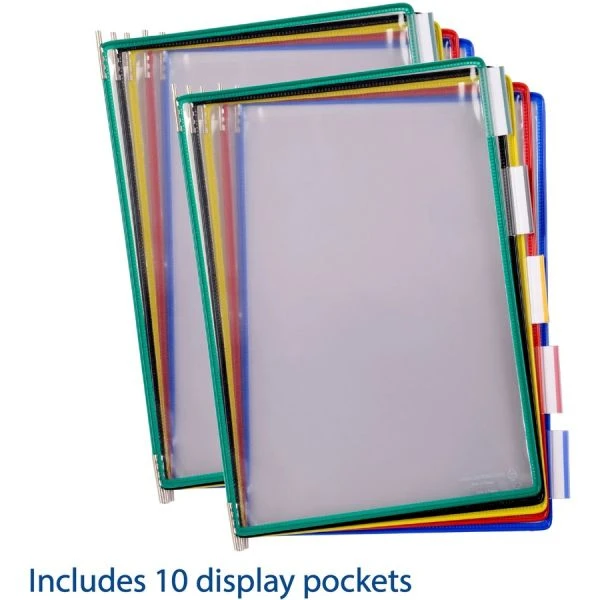 Tarifold, Inc. Desktop Reference Starter Set, 10 Pockets, 5 Tabs 4 Tarifold, Inc. Desktop Reference Starter Set, 10 Pockets, 5 Tabs - Image 4