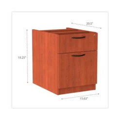 Alera Valencia Series Hanging Pedestal File, Left/Right, 2-Drawer: Box/File, Legal/Letter, Cherry, 15.63 X 20.5 X 19.25 12 Alera Valencia Series Hanging Pedestal File, Left/Right, 2-Drawer: Box/File, Legal/Letter, Cherry, 15.63 X 20.5 X 19.25 -office furniture sale 759089857d2efab2c337c9b8ceba28a9dd