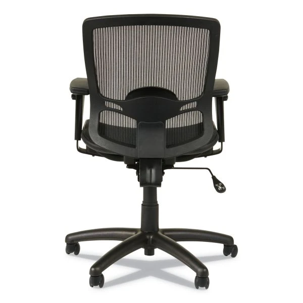 Alera Etros Series Suspension Mesh Mid-Back Synchro Tilt Chair, Supports Up To 275 Lb, 15.74" To 19.68" Seat Height, Black 8 Alera Etros Series Suspension Mesh Mid-Back Synchro Tilt Chair, Supports Up To 275 Lb, 15.74" To 19.68" Seat Height, Black - Image 8