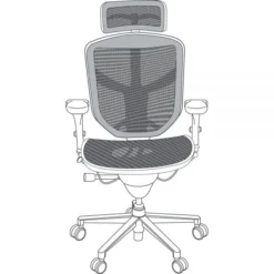 WorkPro Quantum 9000 Series Ergonomic Mesh High-Back Chair With Headrest -office furniture sale 75f8a43e4dc7db4b2bccfda058b8305818