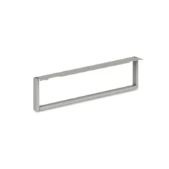 HON Voi O-Leg Support For Low Credenza, 2 X 29.75 X 7, Platinum Metallic