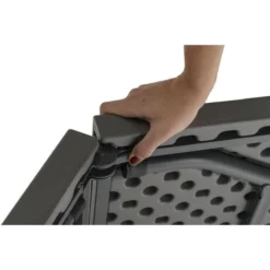 Dorel Zown Commercial Fold-in-Half Blow Mold Table -office furniture sale 76db1fc44ea68deffe9ee34f5834254783