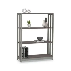 Linea Italia Trento Line Bookcase, Three-Shelf, 31.5w X 11.63d X 43.25h, Mocha 11 Linea Italia Trento Line Bookcase, Three-Shelf, 31.5w X 11.63d X 43.25h, Mocha -office furniture sale 76e7dcaec216a37f47f82275d9017a9295