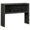 HON 38000 Series Stack On Open Shelf Hutch, 48w X 13.5d X 34.75h, Charcoal