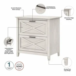 Bush Furniture Key West 60W L Shaped Desk With 2 Drawer Lateral File Cabinet In Linen White Oak 10 Bush Furniture Key West 60W L Shaped Desk With 2 Drawer Lateral File Cabinet In Linen White Oak -office furniture sale 7716e9d386702cb9e949c7c703142c0807