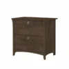 Bush Furniture Salinas 2 Drawer Lateral File Cabinet In Ash Brown