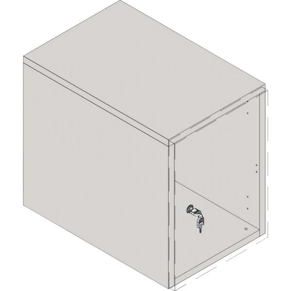 Lorell White Single Cubby Storage Base Adder Unit 7 Lorell White Single Cubby Storage Base Adder Unit - Image 7