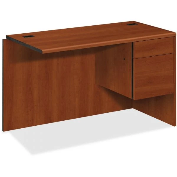 HON 10700 "L" Workstation Return, Right 3/4 Pedestal, 48w X 24d X 29.5h, Cognac 3 HON 10700 "L" Workstation Return, Right 3/4 Pedestal, 48w X 24d X 29.5h, Cognac - Image 3