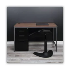 Alera File Pedestal, Left Or Right, 3-Drawers: Box/Box/File, Legal/Letter, Black, 14.96" X 19.29" X 27.75" -office furniture sale 795c45c8410bef214ebbf0dd5aae255b3f