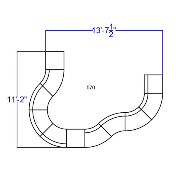 HERCULES Alon Series Black LeatherSoft Reception Configuration, 11 Pieces 2 HERCULES Alon Series Black LeatherSoft Reception Configuration, 11 Pieces - Image 2