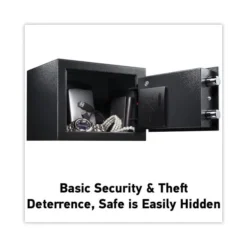 Sentry Safe Electronic Security Safe, 0.14 Cu Ft, 9w X 6.6d X 6.6h, Black 6 Sentry Safe Electronic Security Safe, 0.14 Cu Ft, 9w X 6.6d X 6.6h, Black -office furniture sale 7a439f108942447aca62257570f539574b