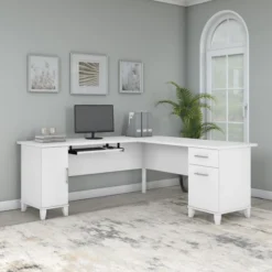 Bush Furniture Somerset 72W L Shaped Desk With Storage In White 9 Bush Furniture Somerset 72W L Shaped Desk With Storage In White -office furniture sale 7a43a94e5534b2190e999b0579070a0b13