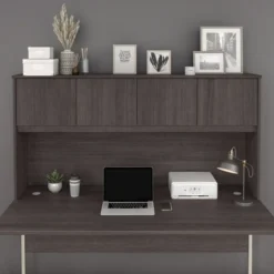 Bush Business Furniture Hybrid 72W Desk Hutch In Storm Gray -office furniture sale 7b55258733403ce704af454f36accf7f8b