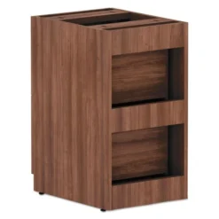Alera Valencia Series Full Pedestal File, Left/Right, 2 Legal/Letter-Size File Drawers, Modern Walnut, 15.63" X 20.5" X 28.5" -office furniture sale 7c38ec62074576526d578c4bc7feb897fc