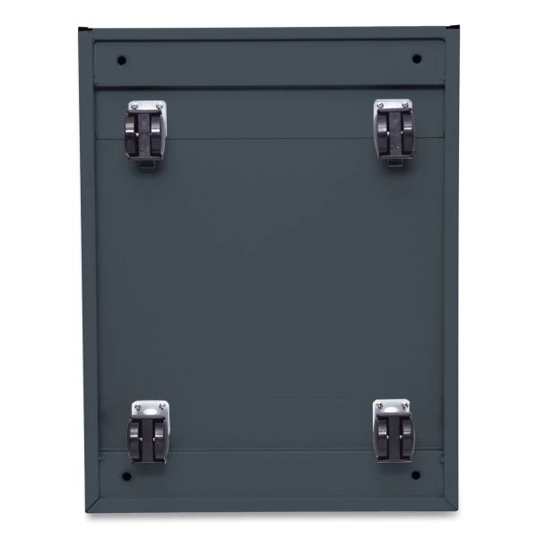 Alera File Pedestal With Full-Length Pull, Left Or Right, 2-Drawers: Box/File, Legal/Letter, Charcoal, 14.96" X 19.29" X 21.65" 5 Alera File Pedestal With Full-Length Pull, Left Or Right, 2-Drawers: Box/File, Legal/Letter, Charcoal, 14.96" X 19.29" X 21.65" - Image 5