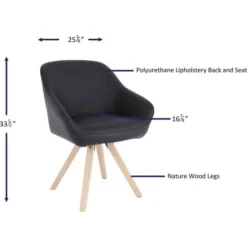 Lorell Natural Wood Legs Modern Guest Chair 19 Lorell Natural Wood Legs Modern Guest Chair -office furniture sale 7cd2f366526f50567df41abd6d34b19190