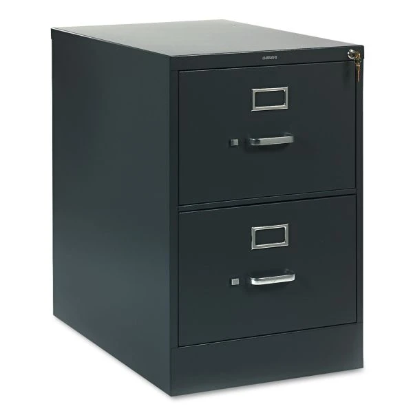 HON 310 Series 2-Drawer Vertical Metal File Cabinet, Legal, 29" Height, Full-Suspension, Charcoal 1 HON 310 Series 2-Drawer Vertical Metal File Cabinet, Legal, 29" Height, Full-Suspension, Charcoal