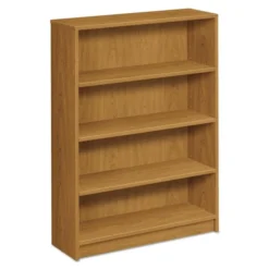 HON 1870 Series Bookcase, Four-Shelf, 36w X 11.5d X 48.75h, Harvest