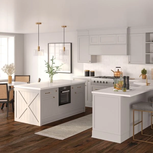 Henri 10" Wide Pendant With Glass Shade In Brass/Clear 5 Henri 10" Wide Pendant With Glass Shade In Brass/Clear - Image 5