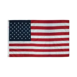 Advantus All-Weather Outdoor U.S. Flag, 60" X 36", Heavyweight Nylon