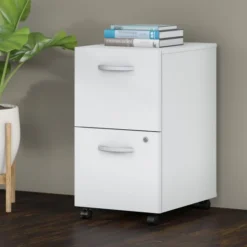 Bush Business Furniture Studio C 2 Drawer Mobile File Cabinet In White 11 Bush Business Furniture Studio C 2 Drawer Mobile File Cabinet In White -office furniture sale 7eb76185c2c0dbeb42f8c2d8a38d8c14ca