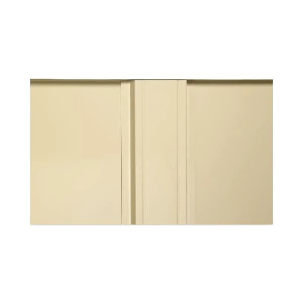 Alera Assembled 72" High Heavy-Duty Welded Storage Cabinet, Four Adjustable Shelves, 36w X 18d, Putty 2 Alera Assembled 72" High Heavy-Duty Welded Storage Cabinet, Four Adjustable Shelves, 36w X 18d, Putty - Image 2