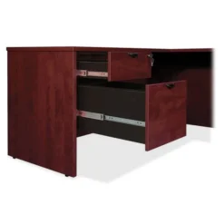 Lorell Prominence 2.0 Mahogany Laminate Right-Pedestal Credenza - 2-Drawer 11 Lorell Prominence 2.0 Mahogany Laminate Right-Pedestal Credenza - 2-Drawer -office furniture sale 7ed9cff11a013ac0a453bec63c673d49c3