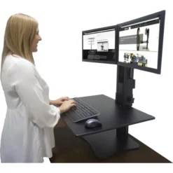 Victor DC350 Dual Monitor Sit-Stand Desk Converter 31 Victor DC350 Dual Monitor Sit-Stand Desk Converter -office furniture sale 7eda33a2d0cf9be3d3c16b7f3fb3e74d98