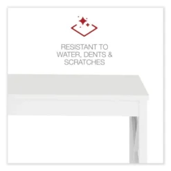 Workspace By Alera L-Shaped Farmhouse Desk, 58.27" X 58.27" X 29.53", White 11 Workspace By Alera L-Shaped Farmhouse Desk, 58.27" X 58.27" X 29.53", White -office furniture sale 7f1f0663e90257bbd4c3b14f473d5f6d0f