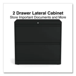 Alera Lateral File, 2 Legal/Letter-Size File Drawers, Black, 30" X 18.63" X 28" 9 Alera Lateral File, 2 Legal/Letter-Size File Drawers, Black, 30" X 18.63" X 28" -office furniture sale 7f2f2954b8018e845a3580020a4c5afd48