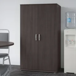 Bush Business Furniture Universal Tall Storage Cabinet With Doors And Shelves In Storm Gray 10 Bush Business Furniture Universal Tall Storage Cabinet With Doors And Shelves In Storm Gray -office furniture sale 7f9f05a6b2f14751064db6889618692ca4