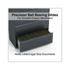 Alera Lateral File, 3 Legal/Letter/A4/A5-Size File Drawers, Charcoal, 36" X 18.63" X 40.25" -office furniture sale 804562649caa0cf5d88548c9f274faffa5