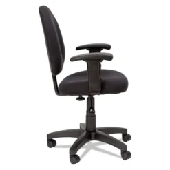 Alera Essentia Series Swivel Task Chair With Adjustable Arms, Supports Up To 250 Lbs., Black Seat/Black Back, Black Base 20 Alera Essentia Series Swivel Task Chair With Adjustable Arms, Supports Up To 250 Lbs., Black Seat/Black Back, Black Base -office furniture sale 80491d430ba2fd98ad19758aebea2f914b