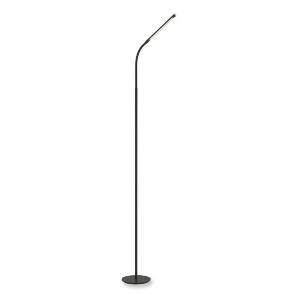 Safco Resi LED Floor Lamp, Gooseneck, 60" Tall, Black, Ships In 1-3 Business Days 1 Safco Resi LED Floor Lamp, Gooseneck, 60" Tall, Black, Ships In 1-3 Business Days