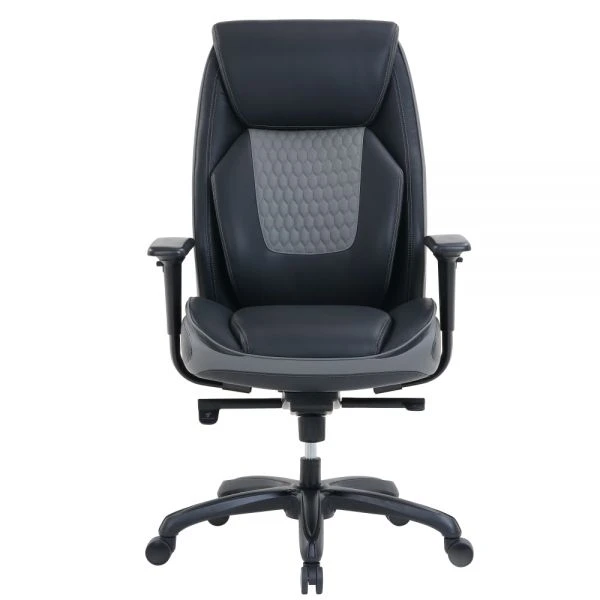 Shaquille O'Neal Nereus Ergonomic Bonded Leather High-Back Executive Chair, Black 13 Shaquille O'Neal Nereus Ergonomic Bonded Leather High-Back Executive Chair, Black - Image 13